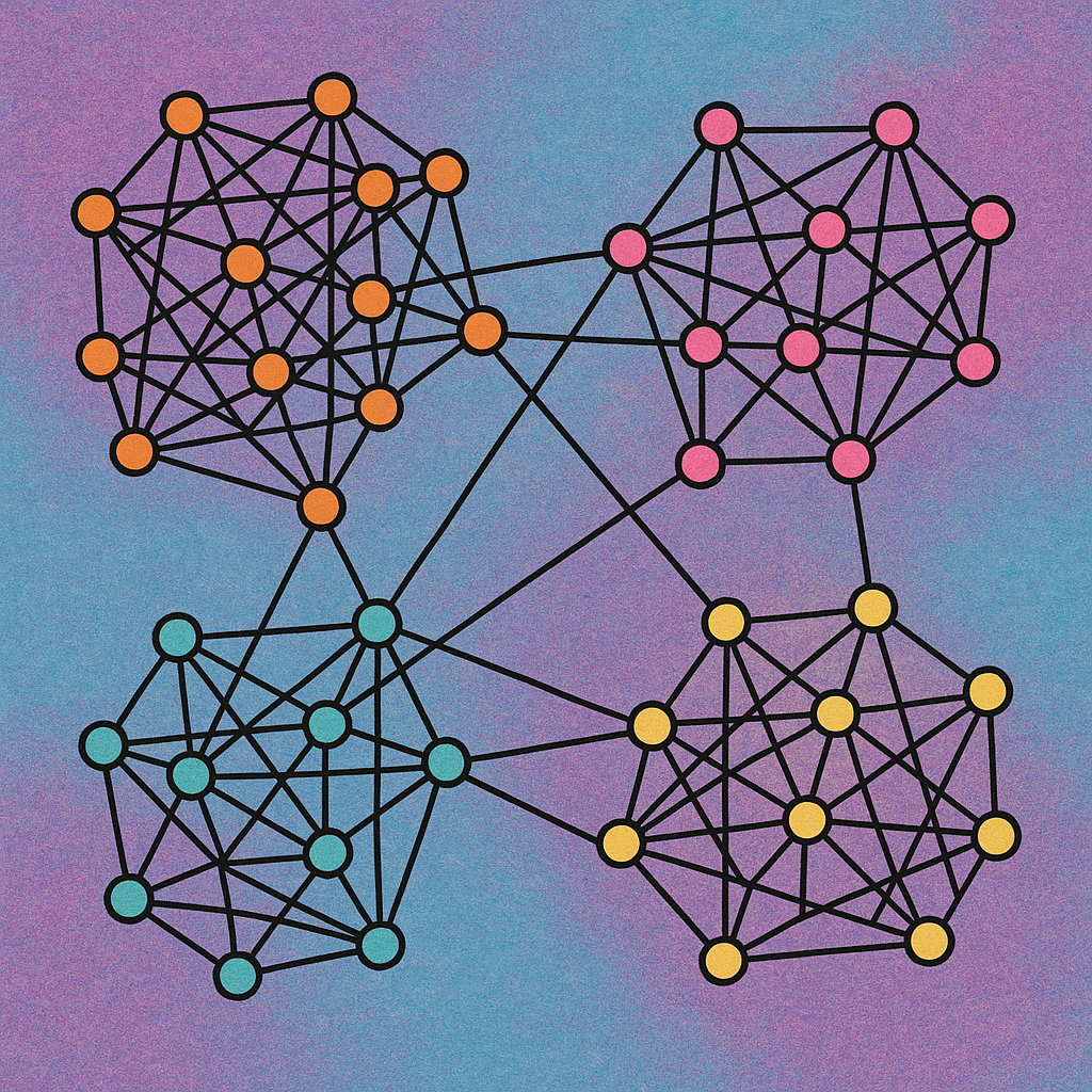 Graph upsampling illustration